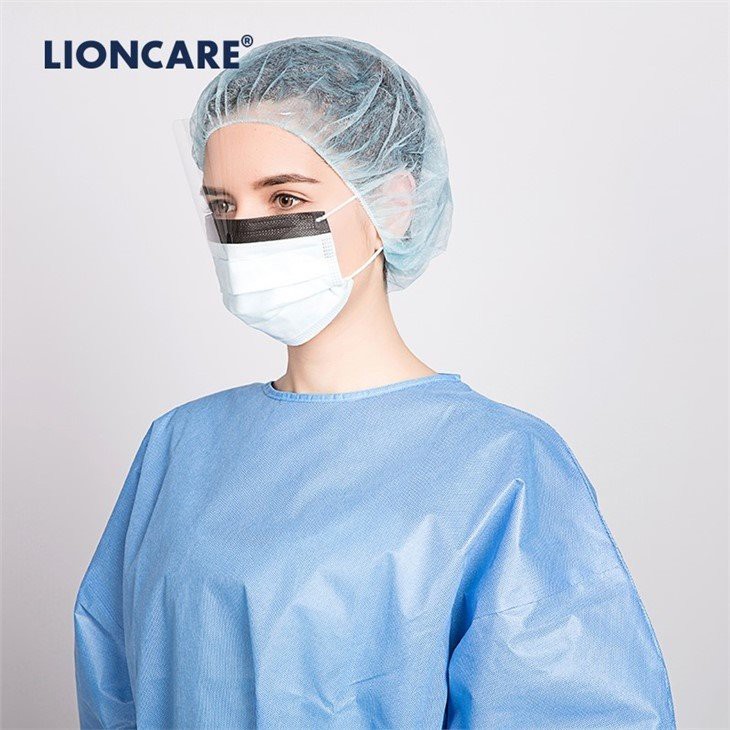 face mask with shield (2)